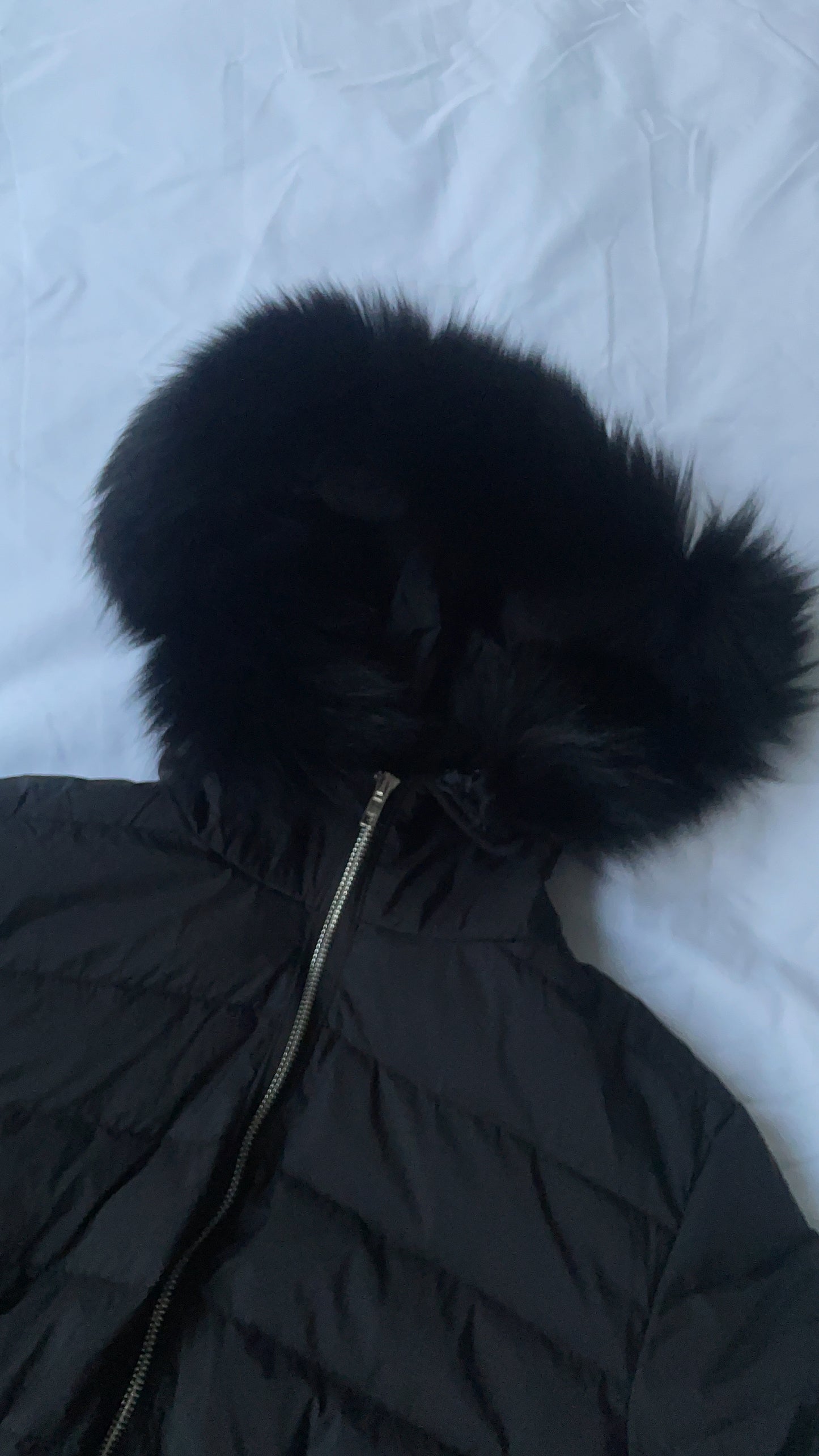 Noir Chic Fur Jacket