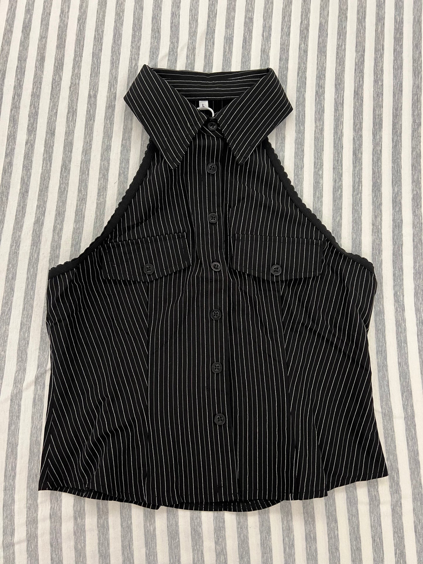 Pinstripe Short Sleeve T-shirt