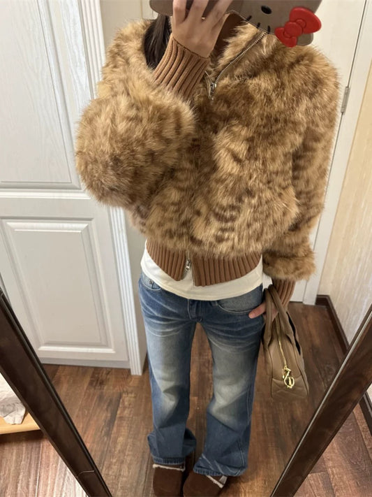 Fur Blend Jacket